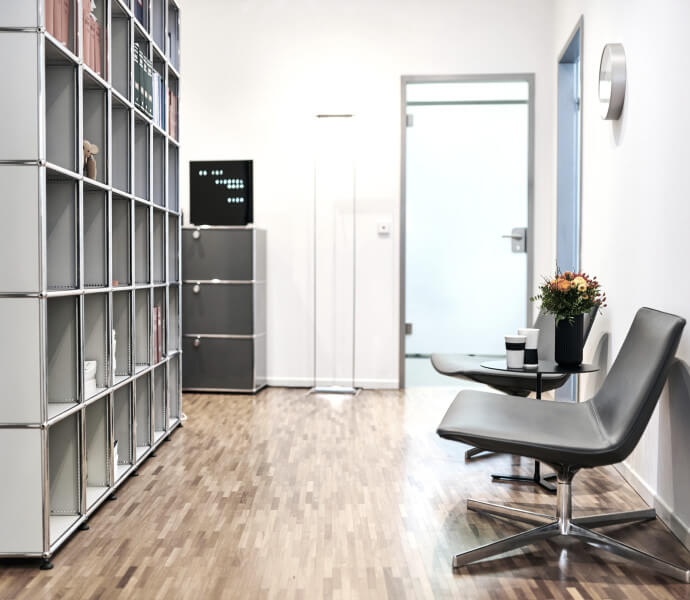 Cyll Steuerberater Flurbereich Wartebereich